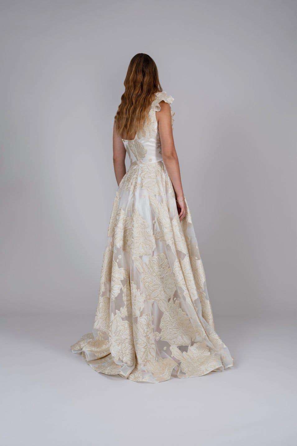 3D FLORAL DREAM BALL GOWN - FARACHI